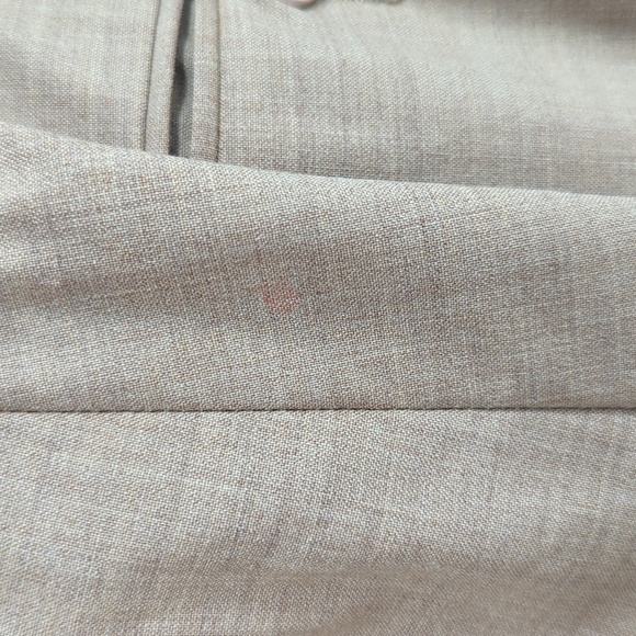 BCBGMaxazria Mid Rise Wide Leg Wool Pant Brown 8 Business casual academia office - Picture 10 of 11